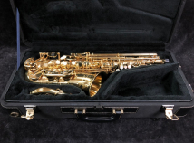 Mint Condition Yanagiswa AWO10 Professional Series Gold Lacquer Alto Saxophone, Serial #00362032